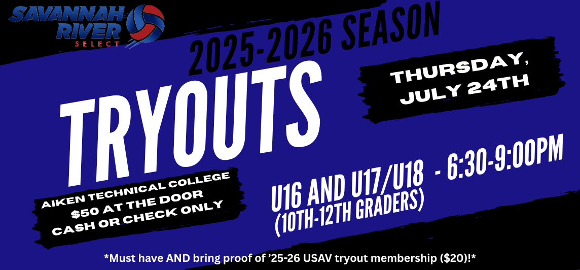 U16-U18 Tryouts