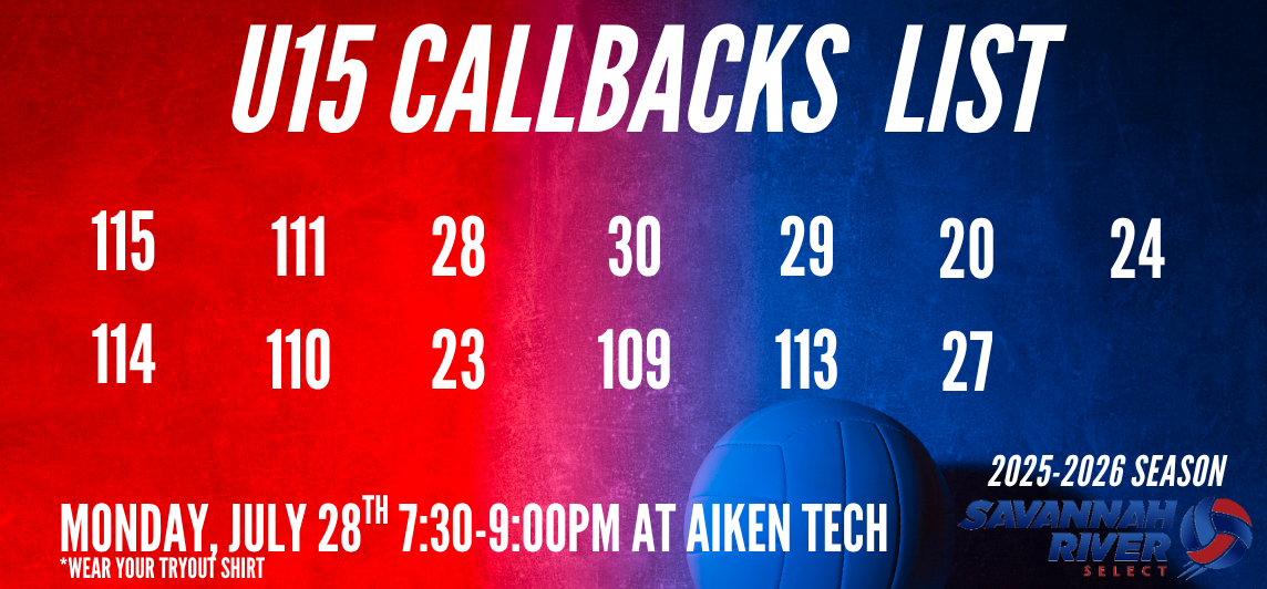 U15 Callbacks